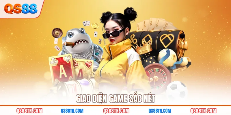 Giao diện game sắc nét